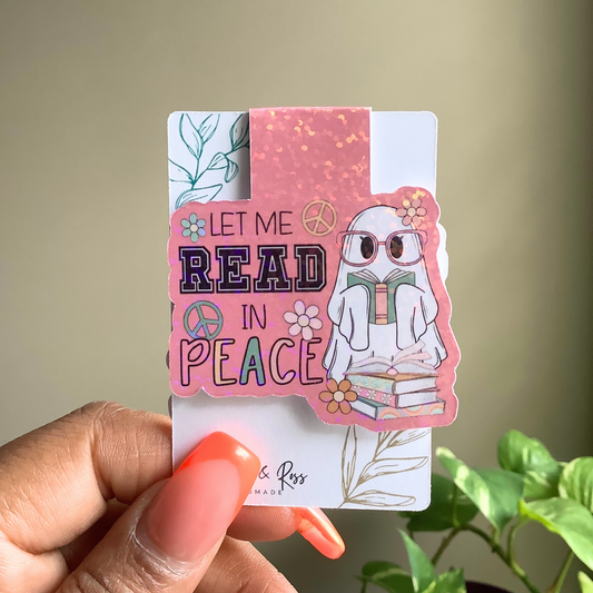 Read In Peace Ghoul Magnetic Bookmark