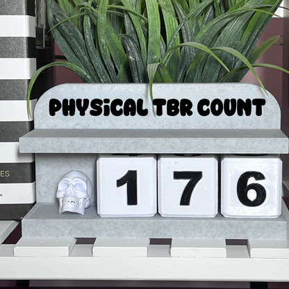 Interactive Book Counter / Book Tracker For Bookworms