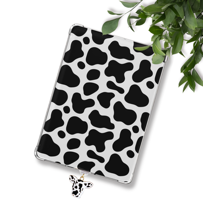 Cow Print Kindle Insert for Clear Case | Bookish Accessories