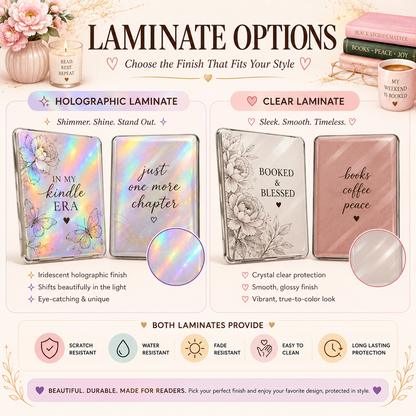 Gem Currently Reading Kindle Insert or eReader | Decor For Book Lovers