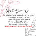 One Moo Chapter Cow Inspirational Magnetic Bookmark