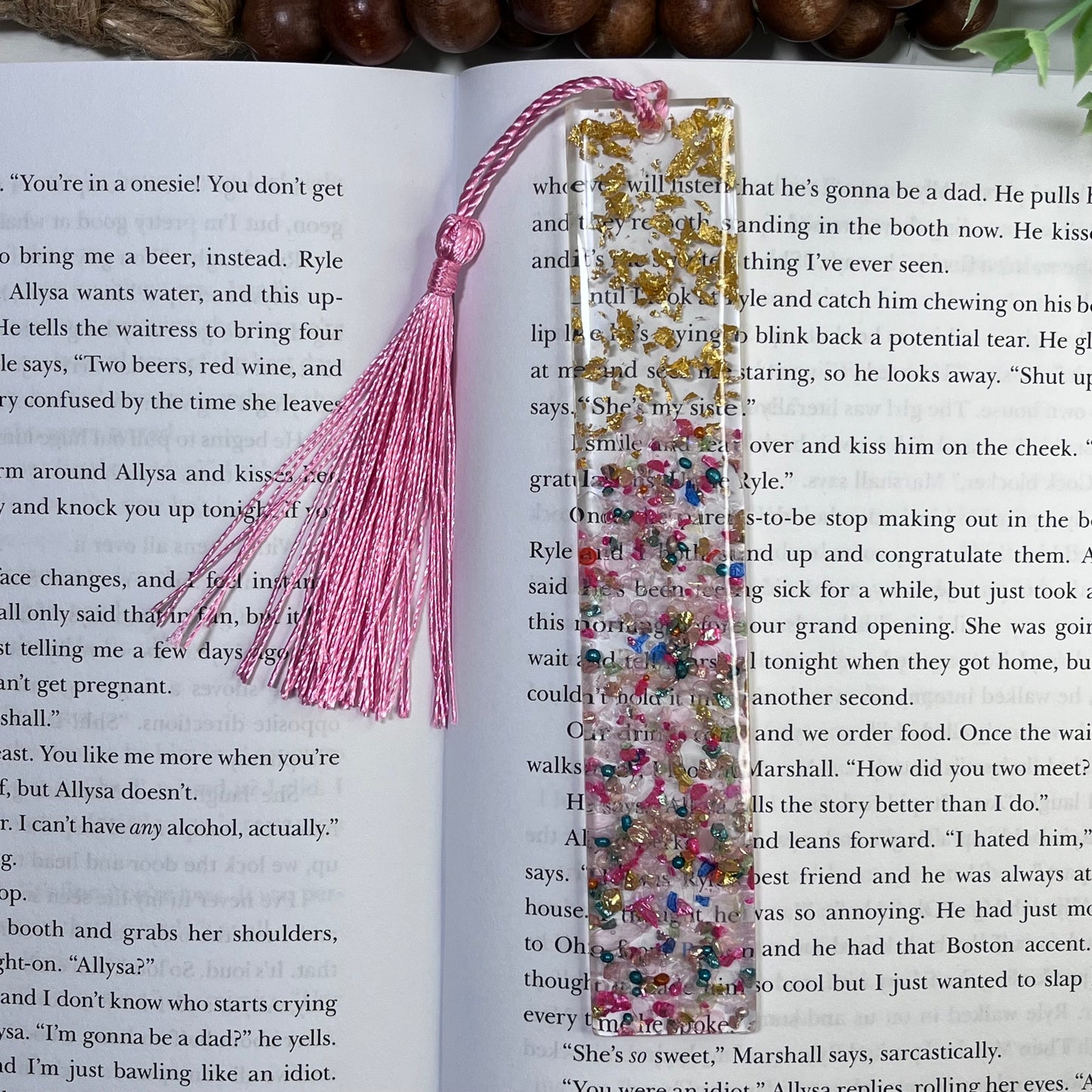 NEW COLORS! Gravel Resin Bookmarks