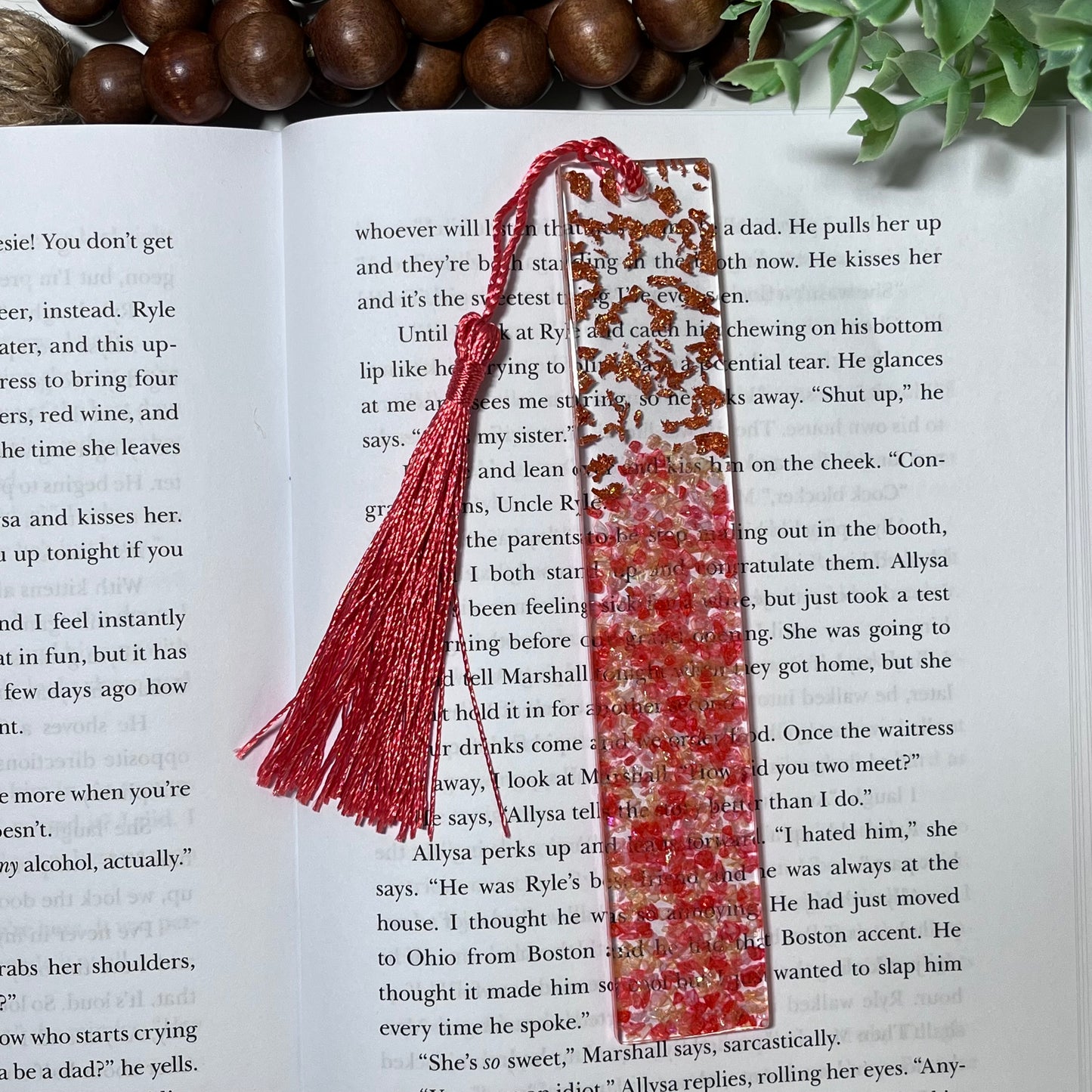 NEW COLORS! Gravel Resin Bookmarks