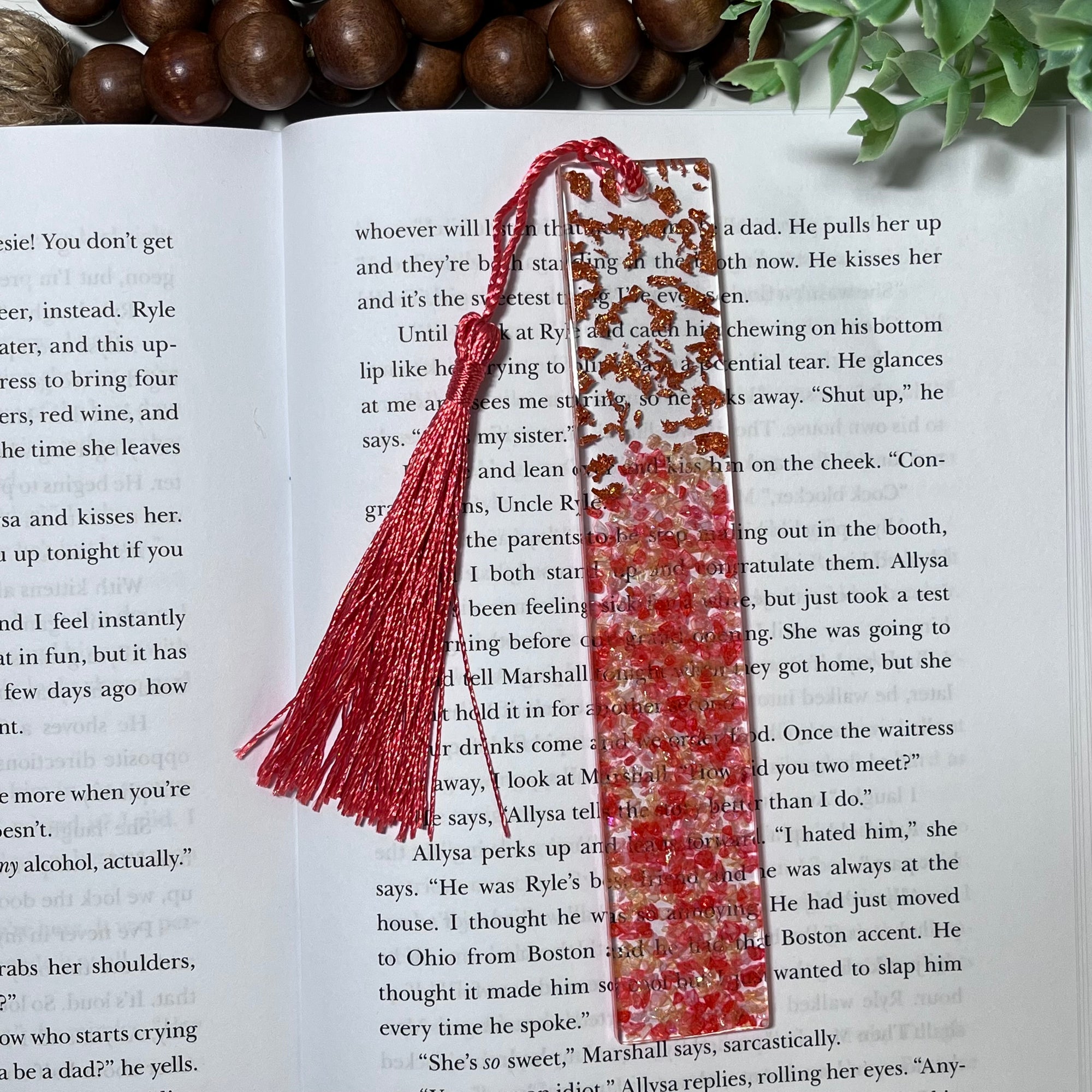 NEW COLORS! Gravel Resin Bookmarks