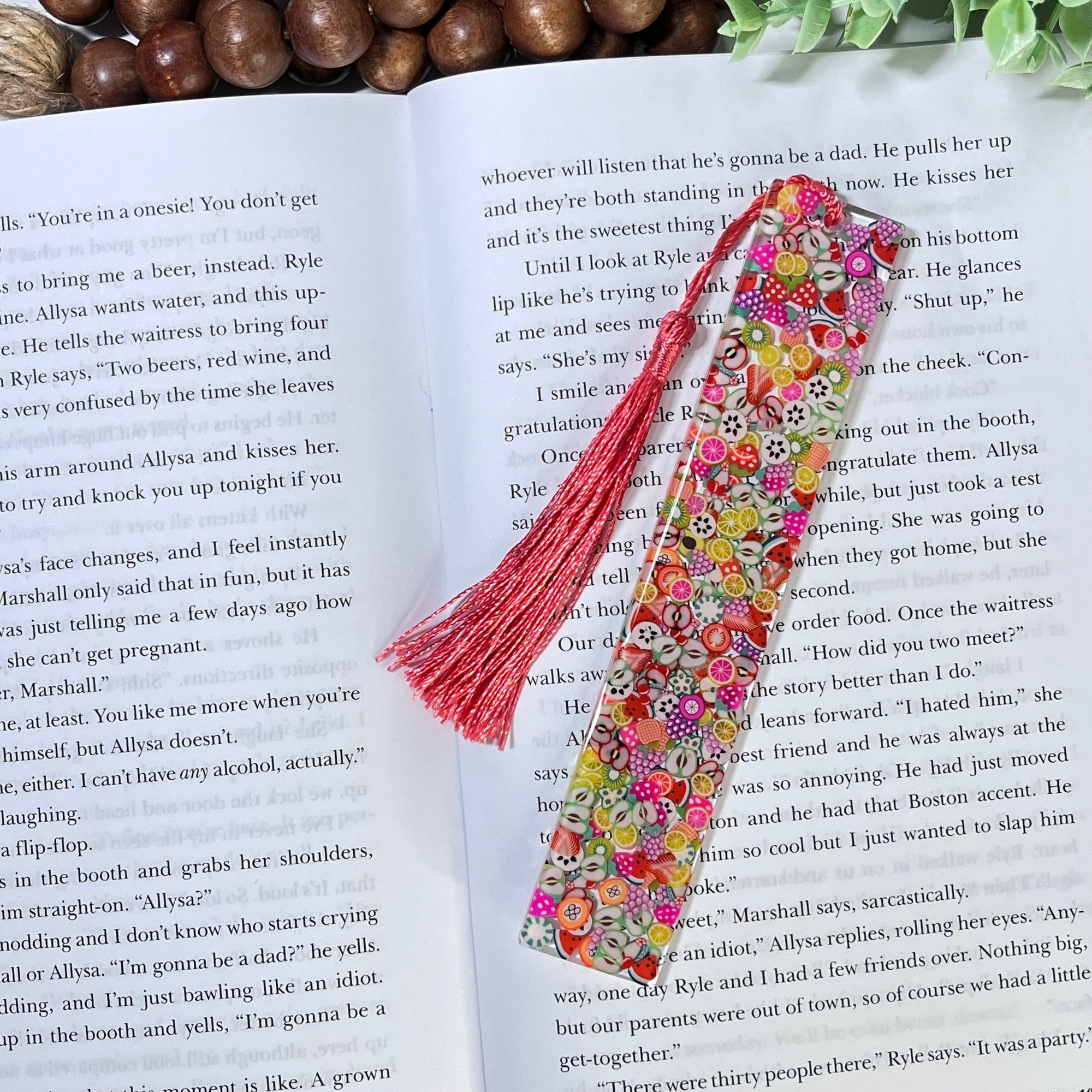 Fruit Salad Resin Bookmark | Bookish Accessories