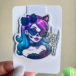 Skeleton Bae/ Emo Bae Skeleton Magnetic Bookmark