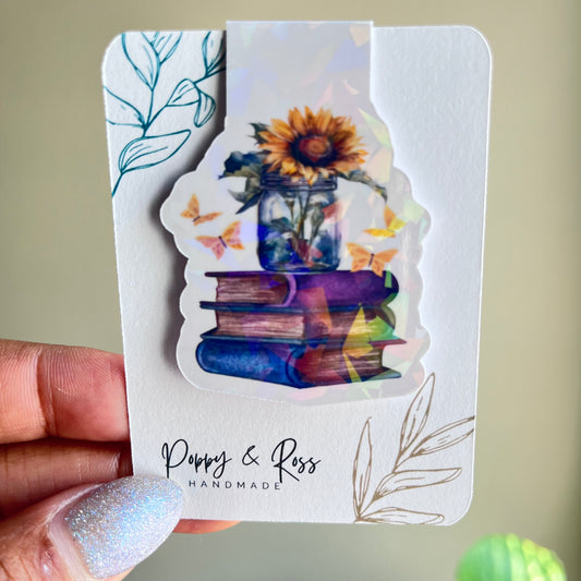 Sunflower Magnetic Bookmark