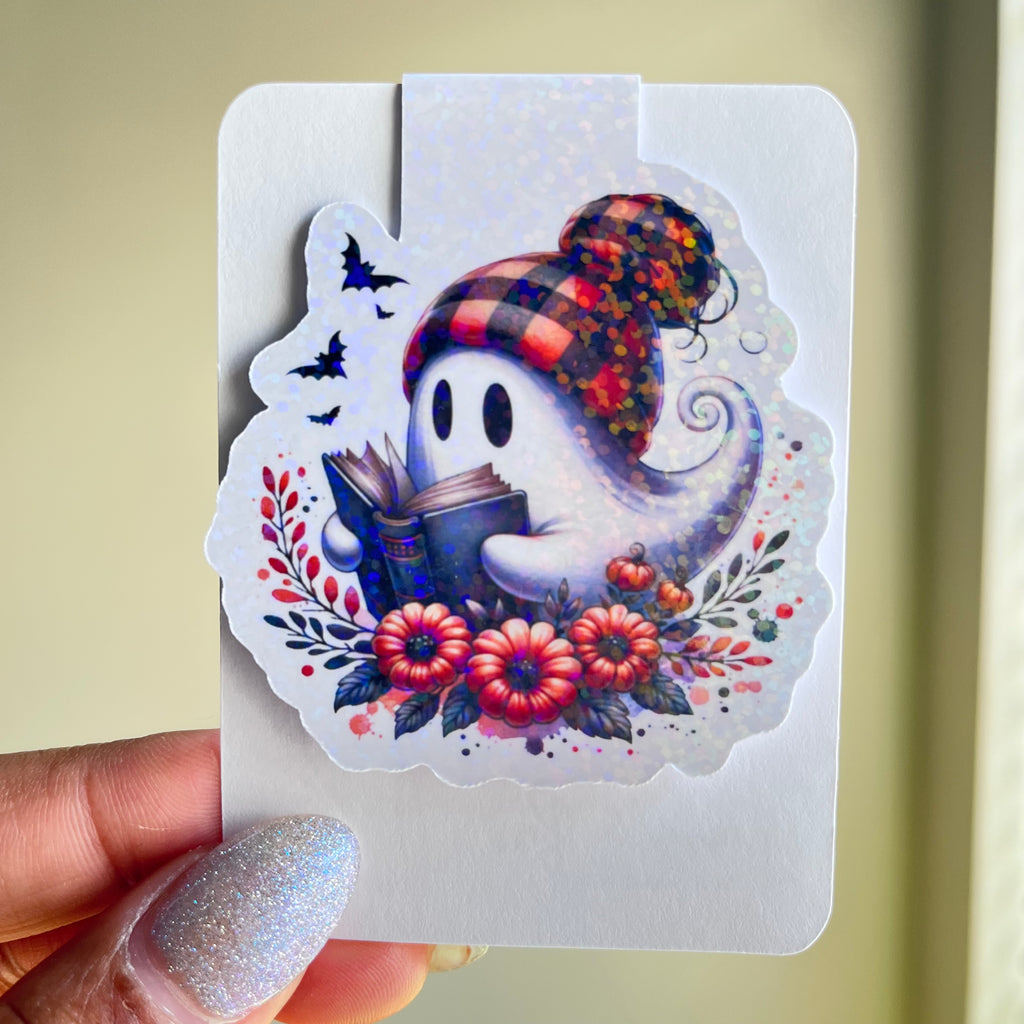 Spoooky Book Club Double Sided Magnetic Bookmark