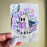 Ms Ghost Reader Summer Magnetic Bookmark