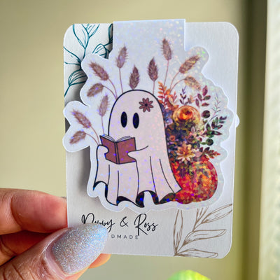Ms Ghost Reader Fall Magnetic Bookmark