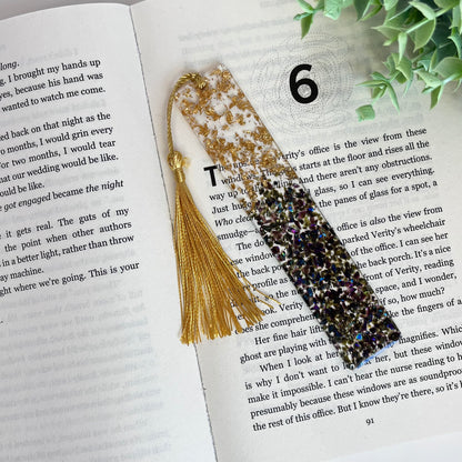 NEW COLORS! Gravel Resin Bookmarks