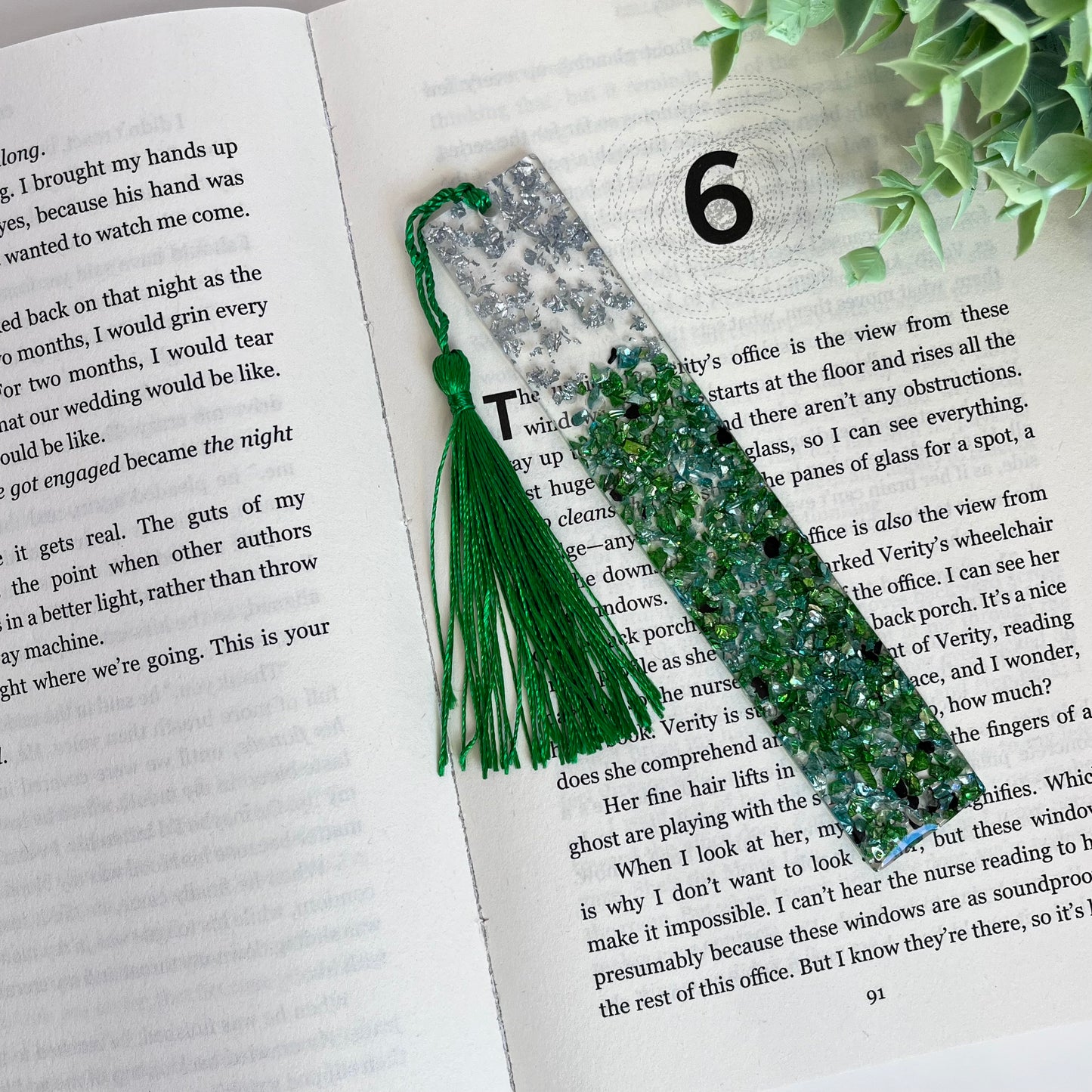 NEW COLORS! Gravel Resin Bookmarks