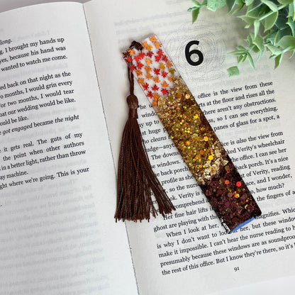 Fall Resin and Acrylic Bookmarks - Select Your Size