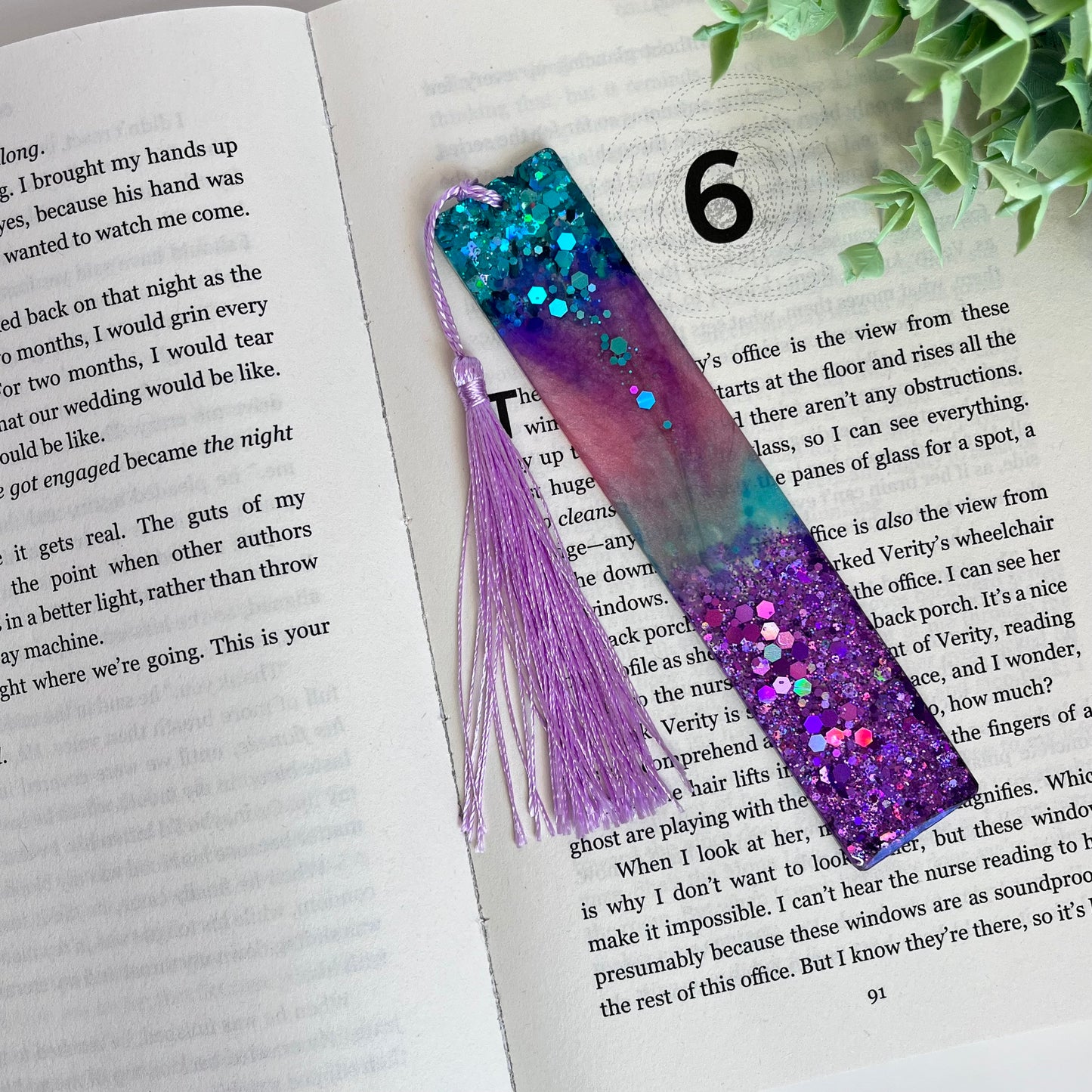 New Sparkle & Coquettish Collection Resin Bookmarks - Select Your Size