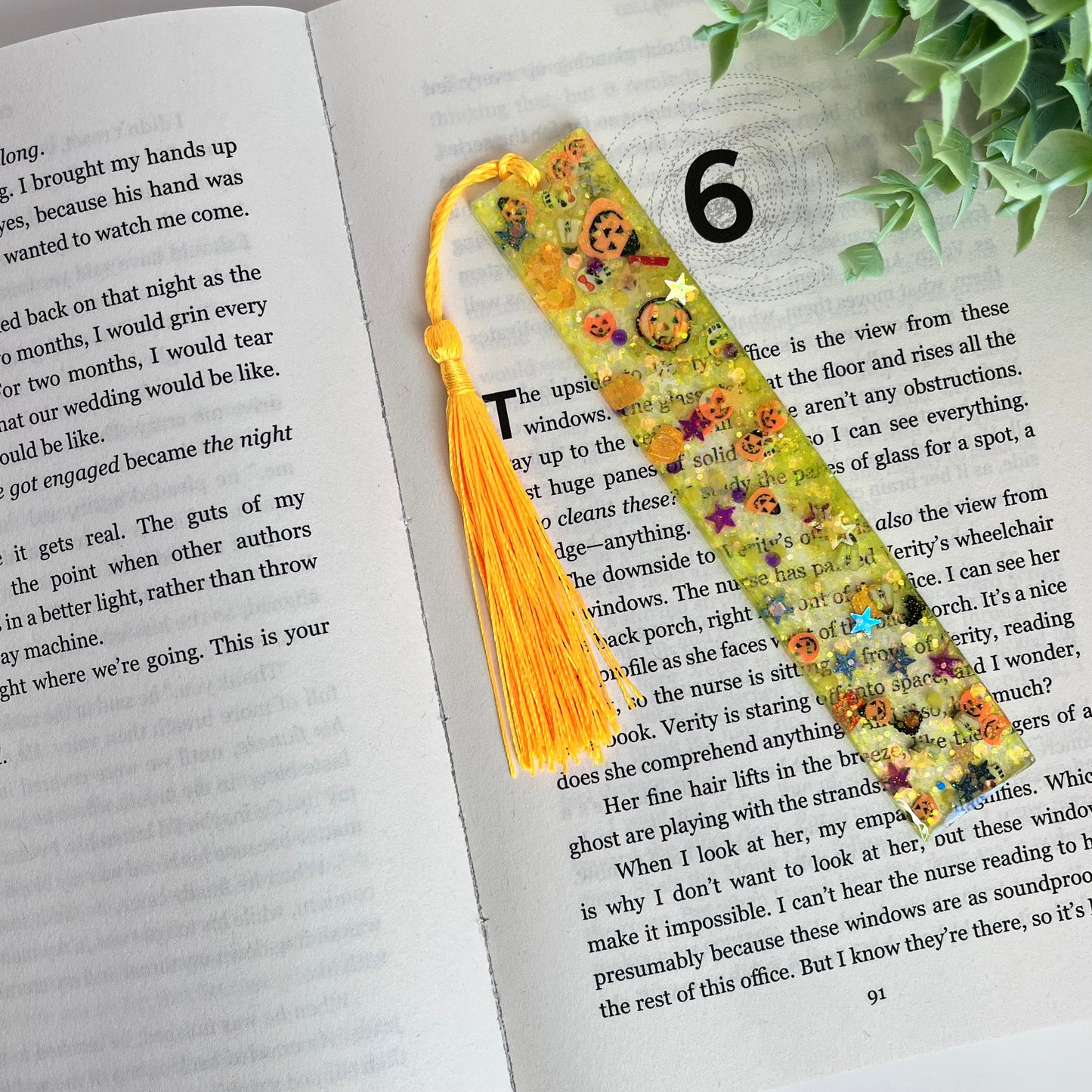 Fall Resin and Acrylic Bookmarks - Select Your Size