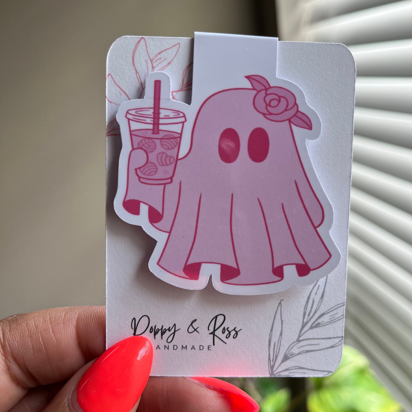 Concha Ghostie Magnetic Bookmark