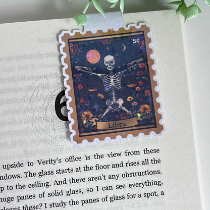 Libra Star Sign Magnetic Bookmark - Limited Time