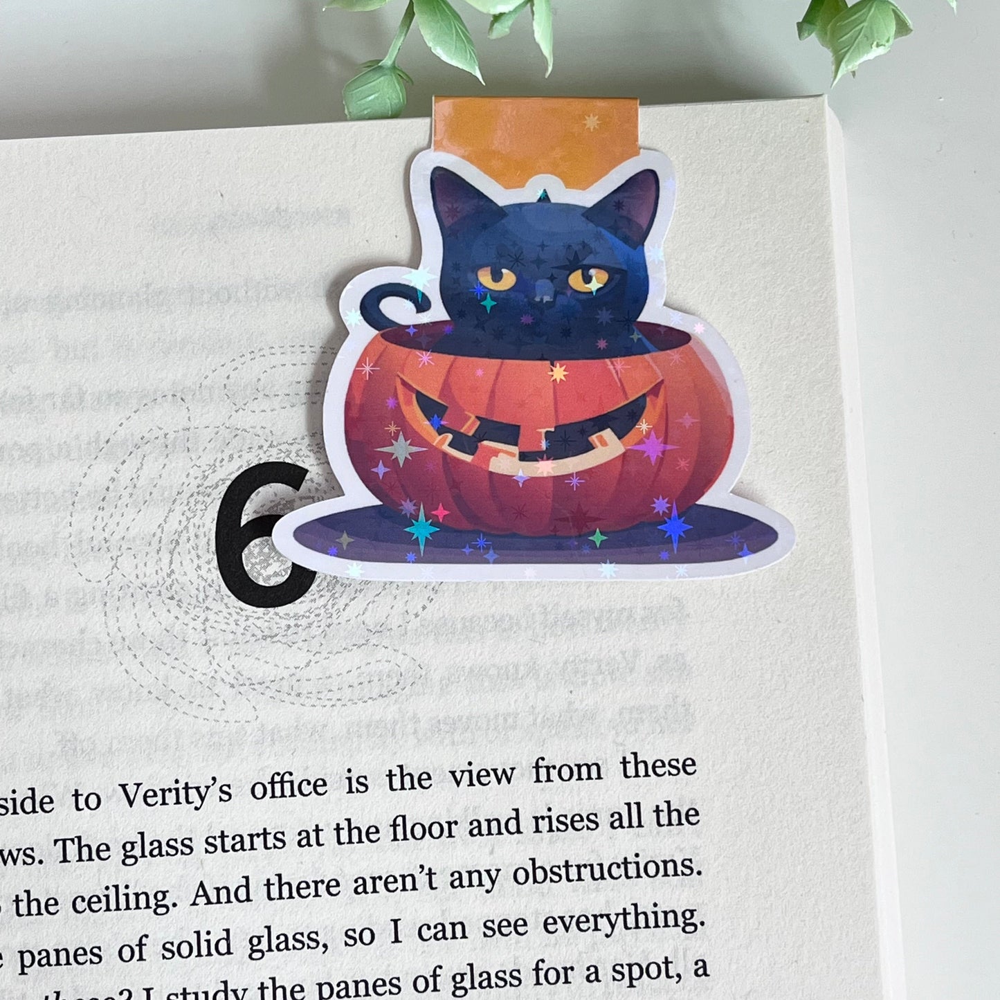 Salem Halloween Magnetic Bookmark