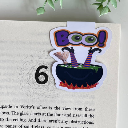 Witches Stew Halloween Magnetic Bookmark