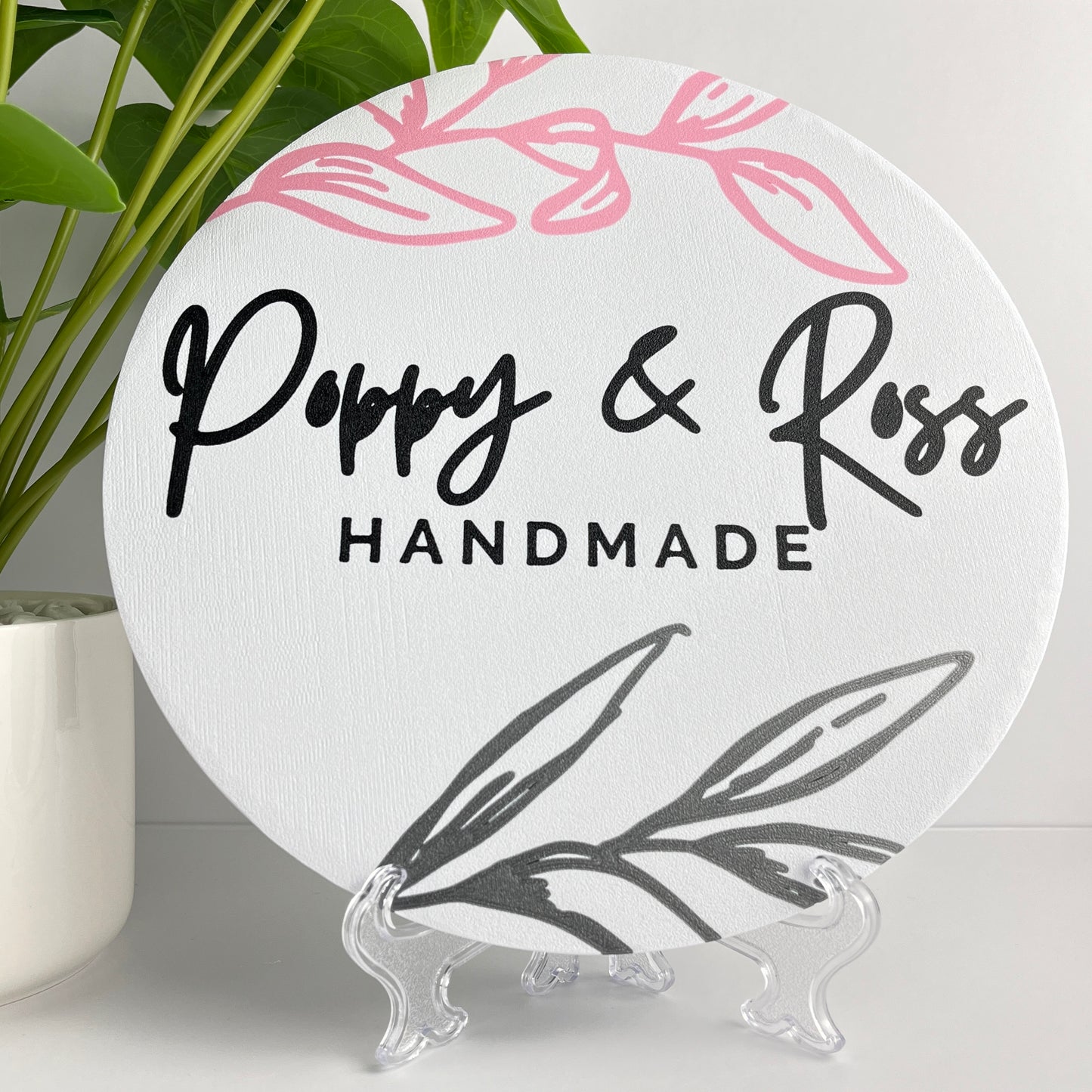 Custom 3D Printed Logo Sign