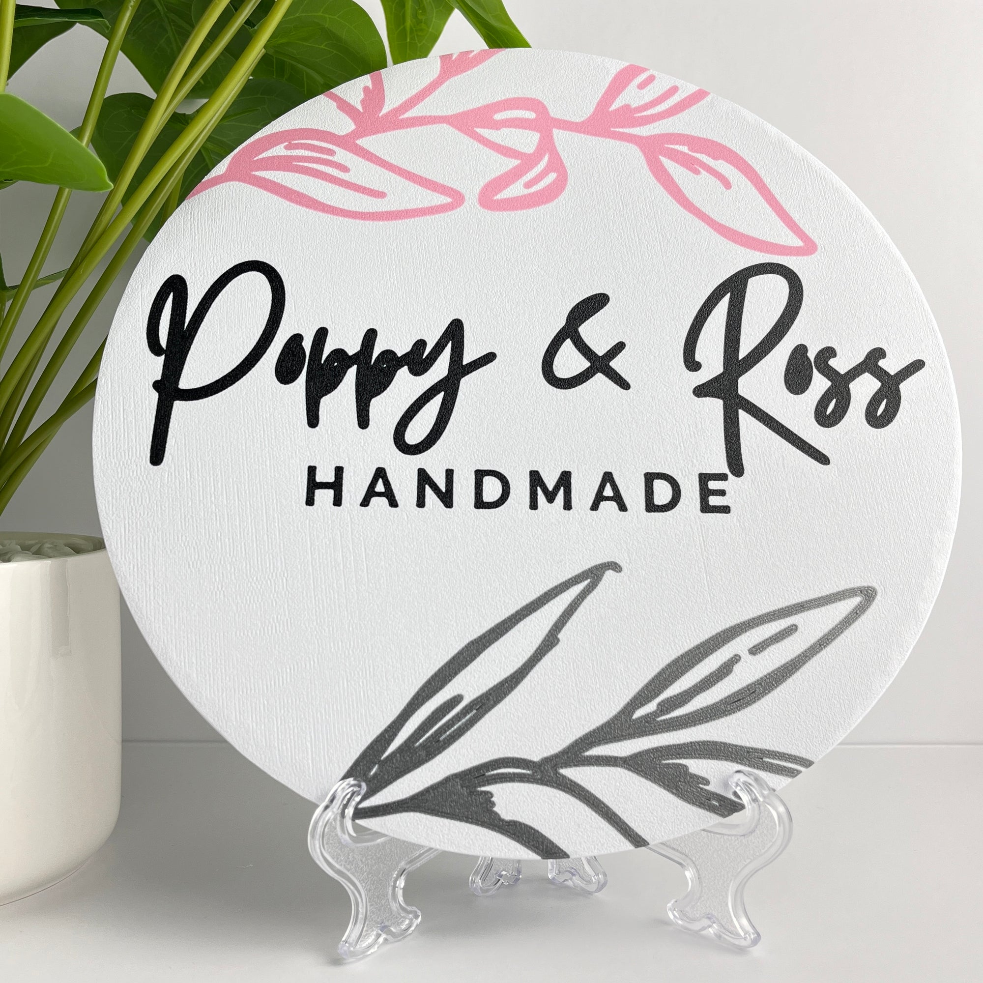 Custom 3D Printed Logo Sign