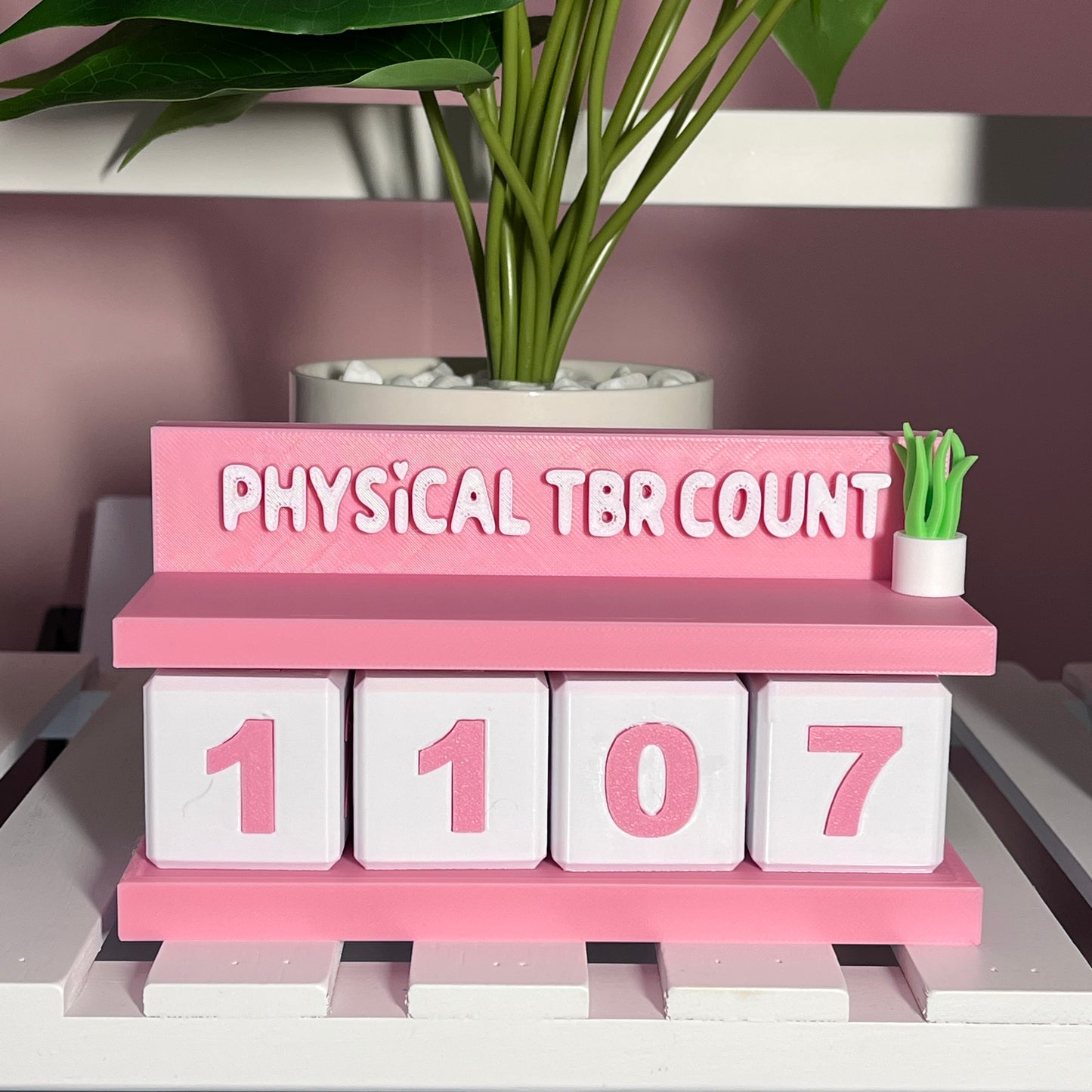 Interactive Book Counter / Book Tracker For Bookworms