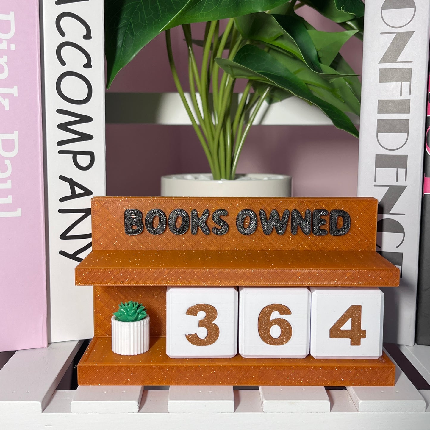 Interactive Book Counter / Book Tracker For Bookworms