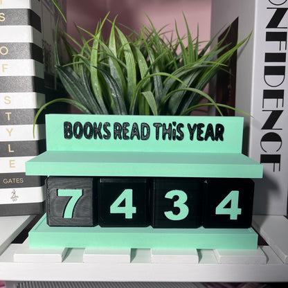 Interactive Book Counter / Book Tracker For Bookworms