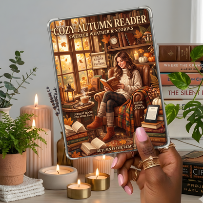 Fall Reader shown on a handheld eReader