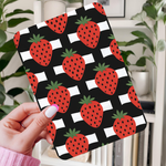 Strawberry Shimmery Holographic Insert for Clear Case | Bookish Accessories