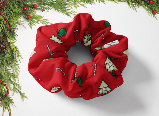 Holiday Cotton Scrunchies | Hair Accessories | Grab Bag Gift