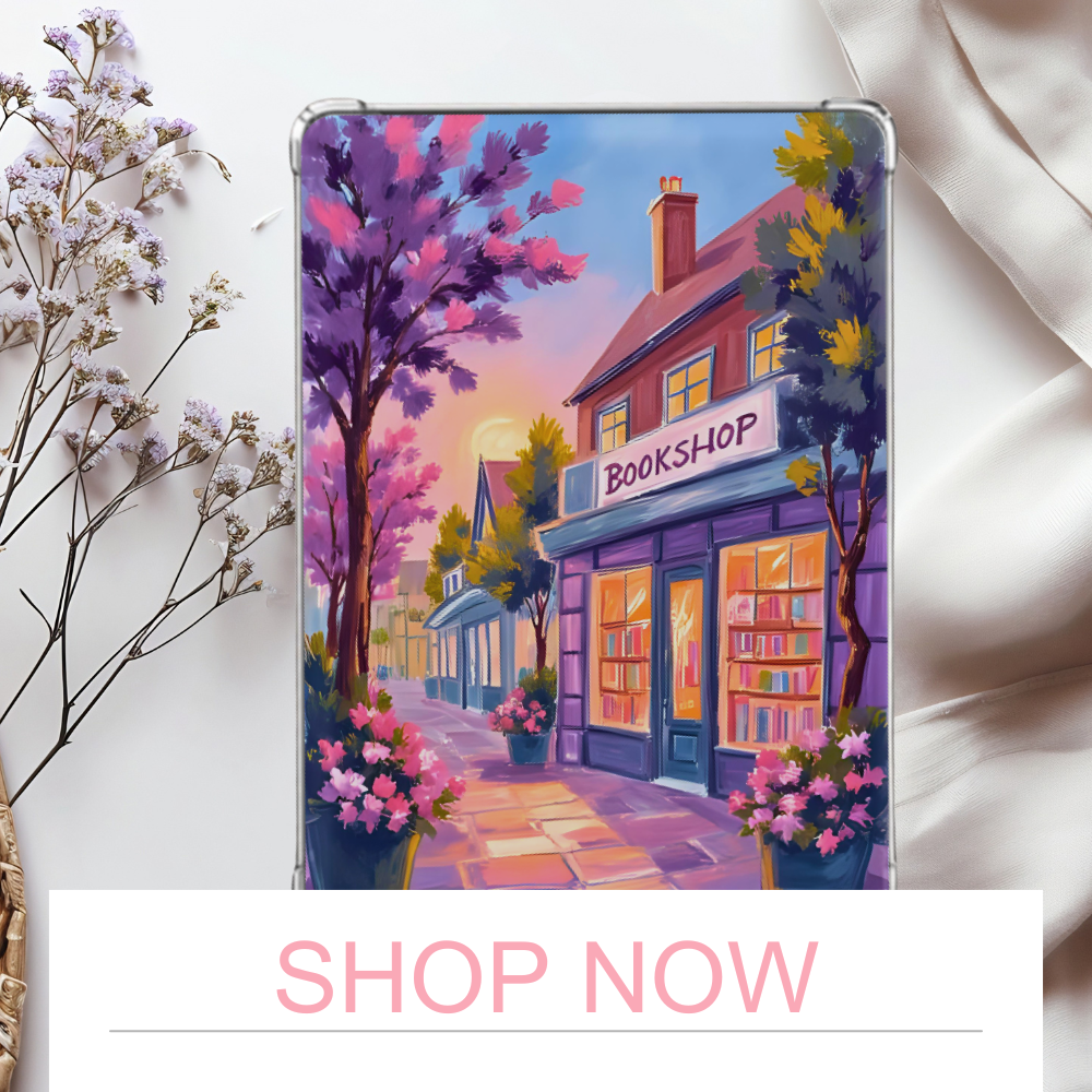 Delulu Reader Kindle Insert eReader Case Decor | Accessories for Book Lovers