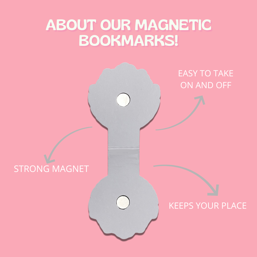 Ms. Ghost Reader Magnetic Bookmark