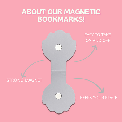 Ms. Ghost Reader Magnetic Bookmark