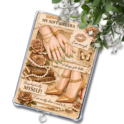 In My Soft Era Light Girl Reader: Kindle or eReader Decor for Book Lovers