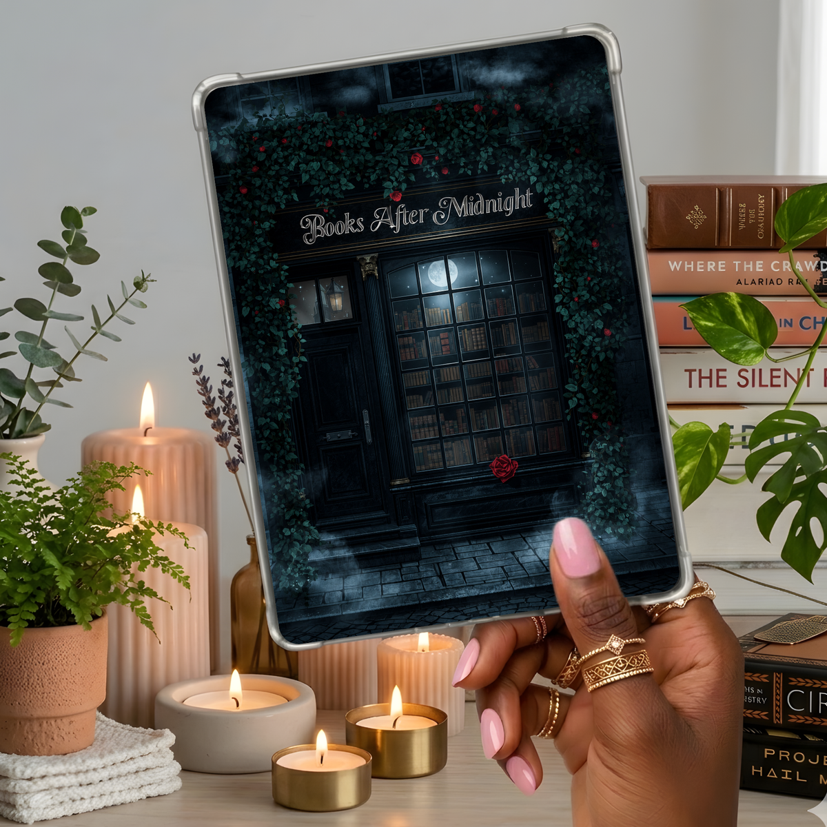 Book After Midnight Insert for Clear Case | Bookish Accessories