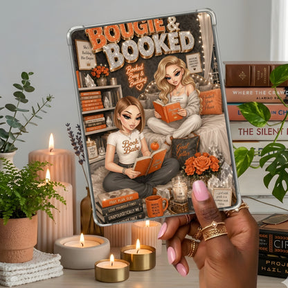 Booked and Bougie Urban White Girl shown on a handheld eReader