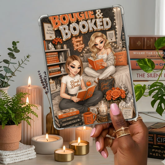 Booked and Bougie Urban White Girl shown on a handheld eReader