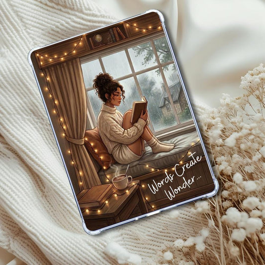 Latina Girl Words Create Wonders Insert: Kindle or eReader Decor for Book Lovers