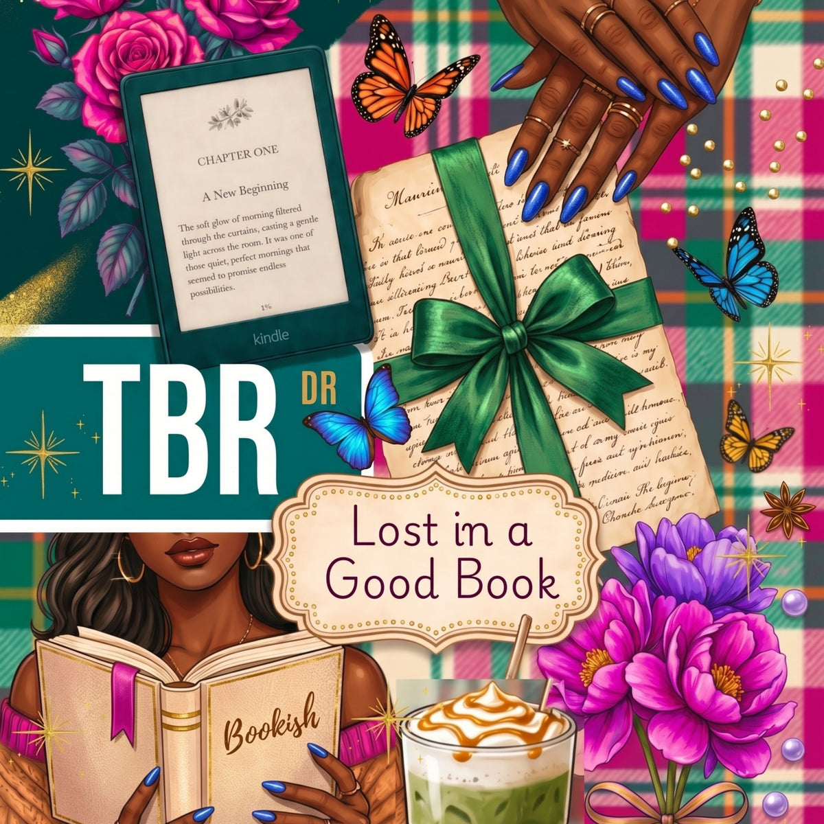 Preppy TBR artwork close-up