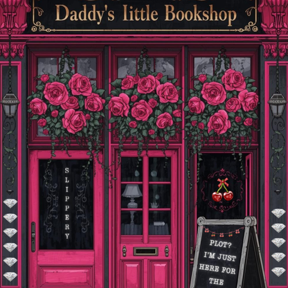 Daddy's Little Bookshop Kindle Insert | Clear Case eReader Decor