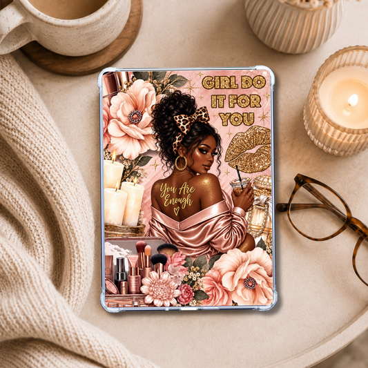 Do It for You Black Girl shown on an eReader in a styled setting