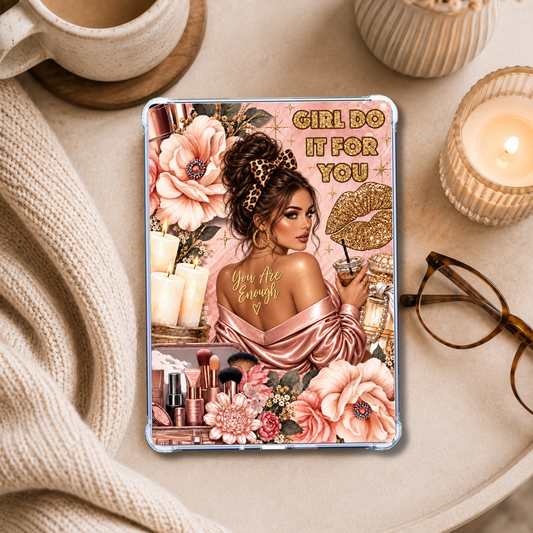 Do It for You White Girl shown on an eReader in a styled setting