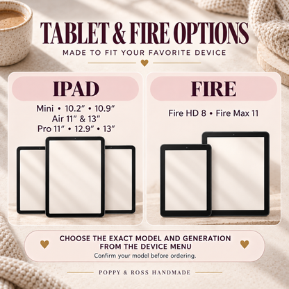 Complete eReader setup with insert and clear case