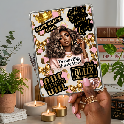 Dope Black Girl Insert for Clear Case | Bookish Accessories