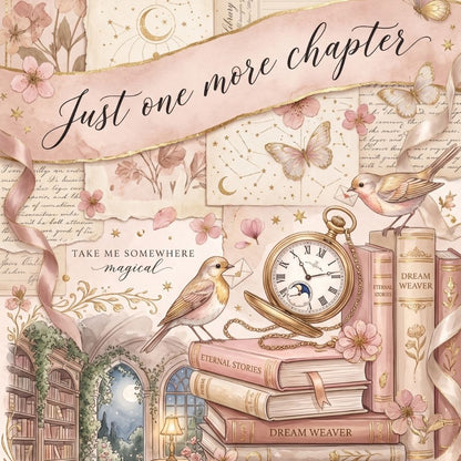Close-up detail of Dream Weaver Kindle insert artwork