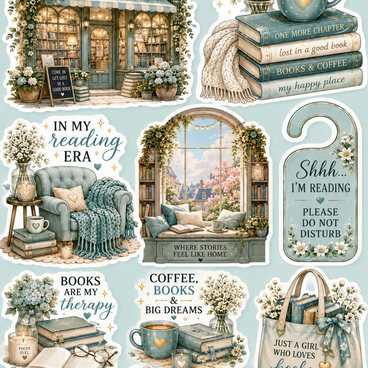 Dreamy Books artwork close-up