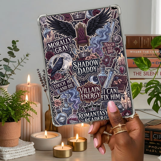 Shadow Daddy Reader shown on a handheld eReader