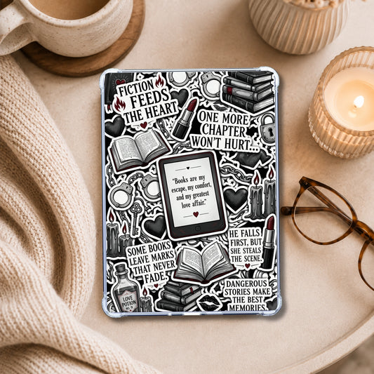 Greatest Love Affair shown on an eReader in a styled setting