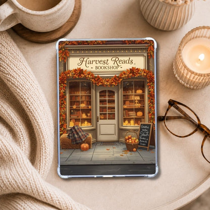 Harvest Chapter Kindle insert styled in a clear eReader case